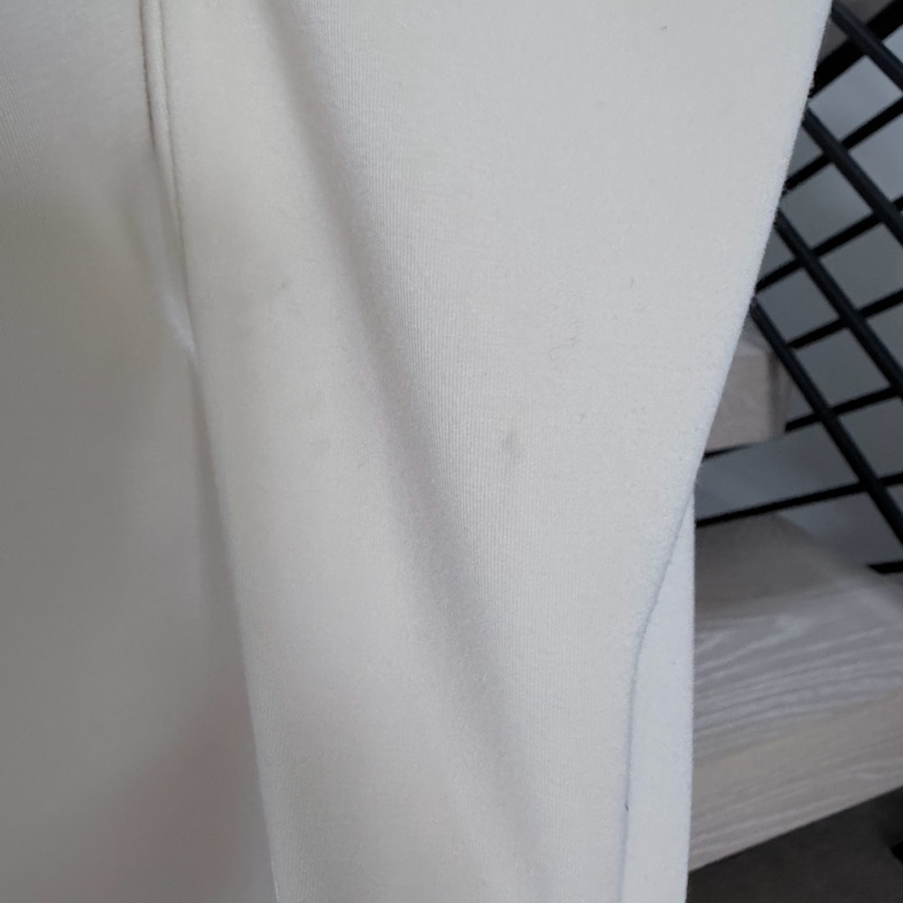 Slim High-Rise Cream Ponte Pants size XS/S - Picture 10 of 10